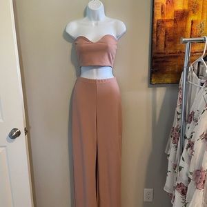 NWT Pretty Little Thing Blush Set